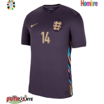 Camiseta Inglaterra Ezri Konsa #14 Visitante Equipación Eurocopa 2024 manga corta